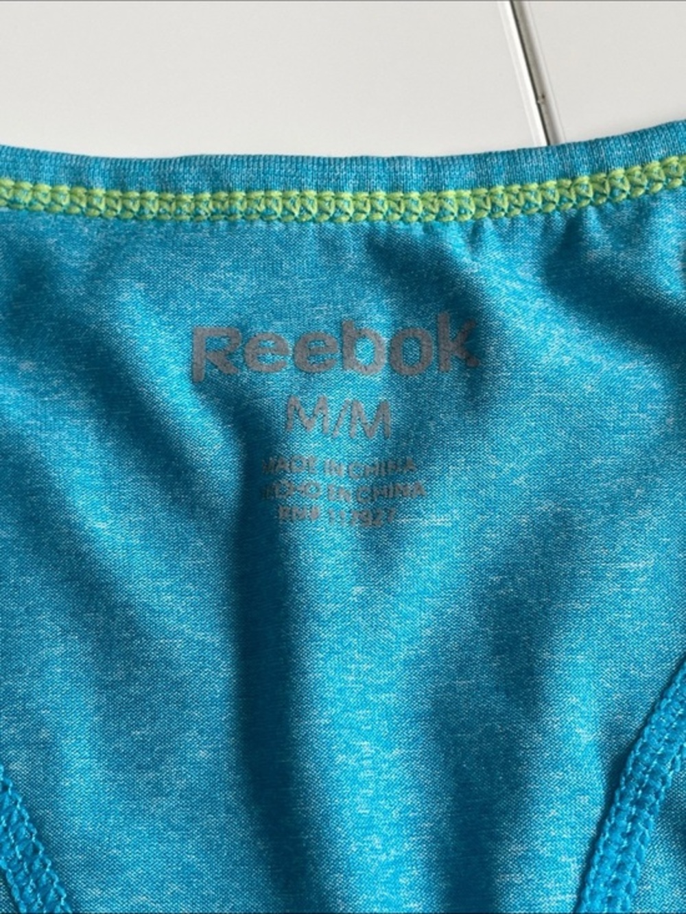 Reebok Women's Teal Blue Racerback Training Tank